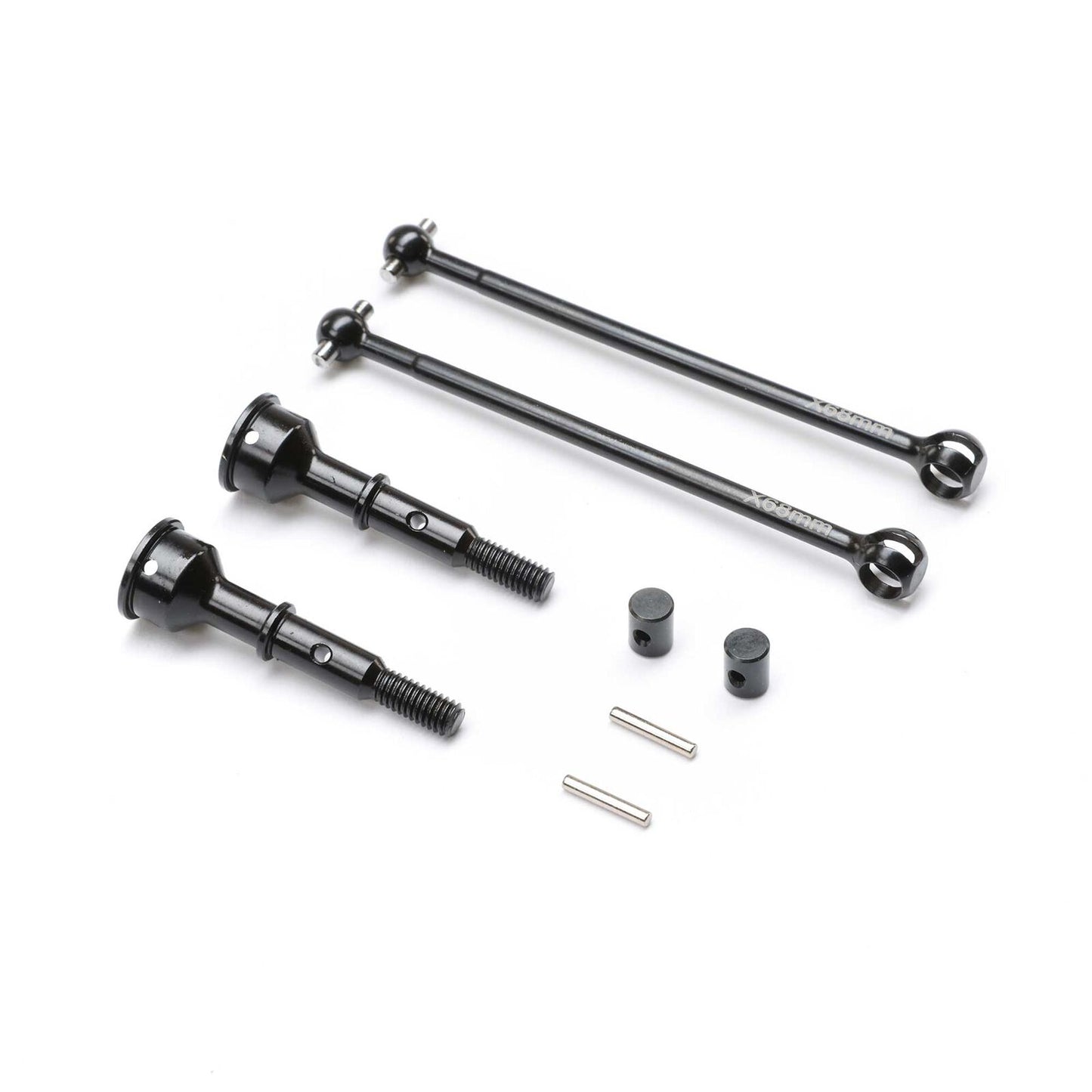 LOS-2414 CVA Driveshaft Complete (67mm): 22S Sprint