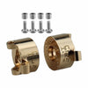 HRSXTY21H Brass 7.6g Front Steering Knuckles, 1/30 Axial SCX30
