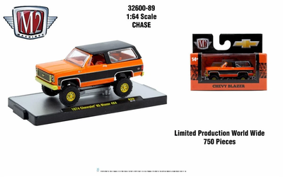 M2Machines 32600-89 1:64th Scale 1974 Chevrolet K5 Blazer - CHASE!