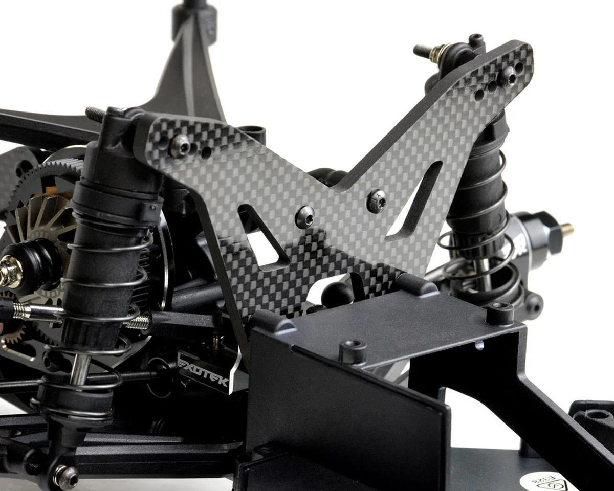 EXO2056 22S Drag 4mm Carbon Rear Tower Set