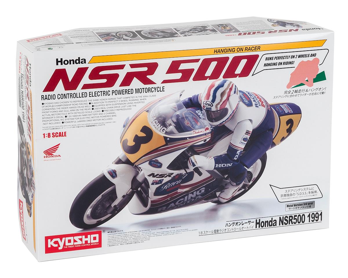 KYO34932 1/8 HONDA NSR500 Hang On Racer Electric Motorcycle Kit