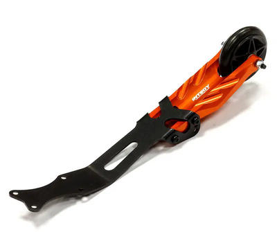 INTT8652ORANGE Billet Machined Wheelie Bar 4x4