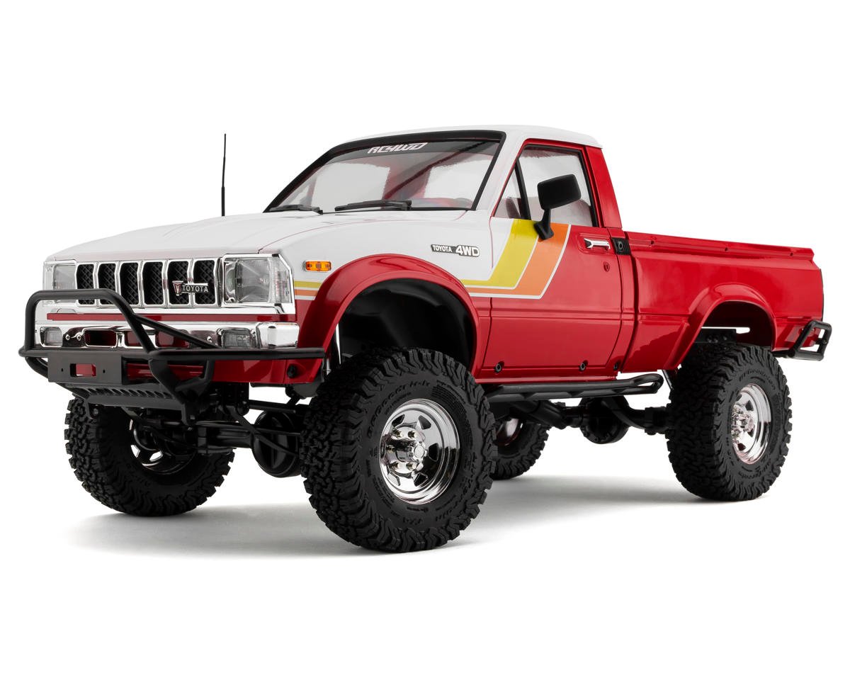 Z-RTR0070 RC4WD Trail Finder 2 RTR w/1982 Toyota Pickup Hard Body Set (Red)