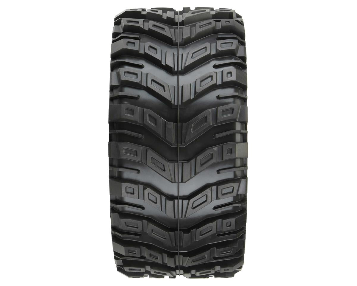 PRO1017610 Masher X HP Belted Pre-Mounted Monster Truck Tires (Black) (2) w/24mm Hex