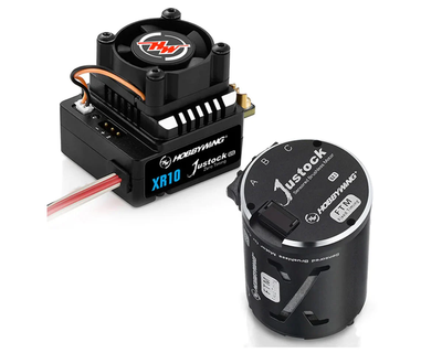 HWA38020370 XR10 Justock G3S Sensored Brushless ESC/SD G2.1 Motor Combo (10.5T)