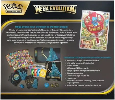 PKU10-10047-101 Pokemon Mega Evolution #1 Elite Trainer Box
