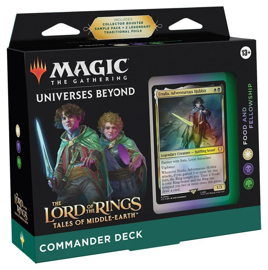 MTG1525 Magic The Gathering Universer Beyond The Lord Of The Rings Tales Of Middle-Earth Commander Deck