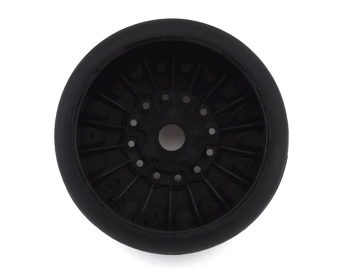JCO3113-39 Speed Claw Belted Tire Pre-Mounted w/Cheetah Speed-Run Wheel (Black) (2)