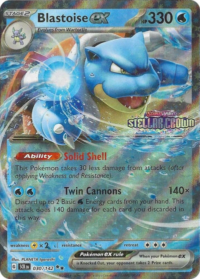 Blastoise EX Promo (Stellar Crown Stamp)