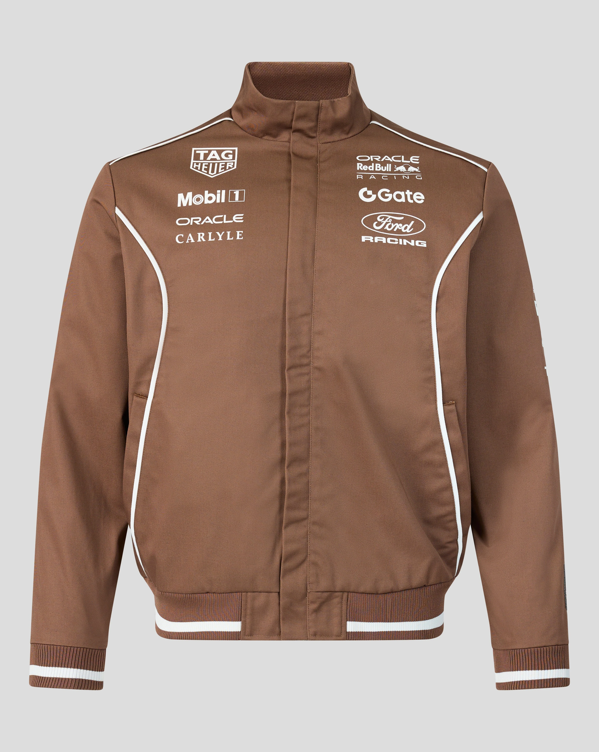SLU00095RBR Red Bull Racing F1 Classic Racing Jacket - Mustang