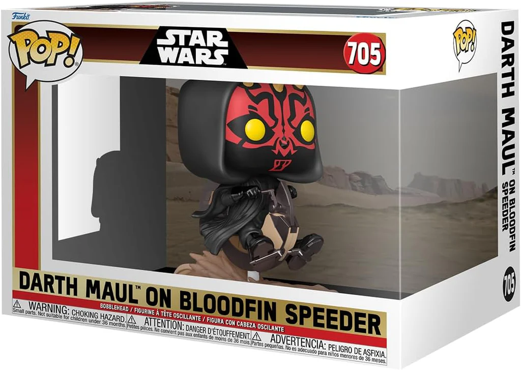 FU76014 Rides Star Wars Darth Maul on Bloodfin Speeder #705