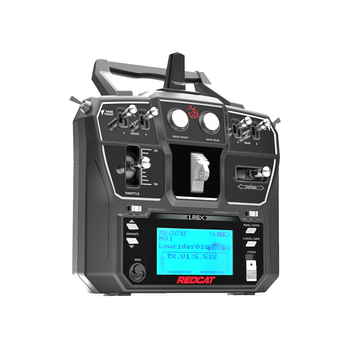 RER13217 LR6X Radio with Receiver (6channel)(1pr)