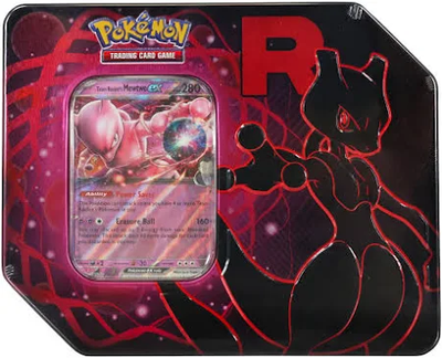 PKU10-10135-102 Pokemon TCG Team Rocket Tin ( Style May Vary)