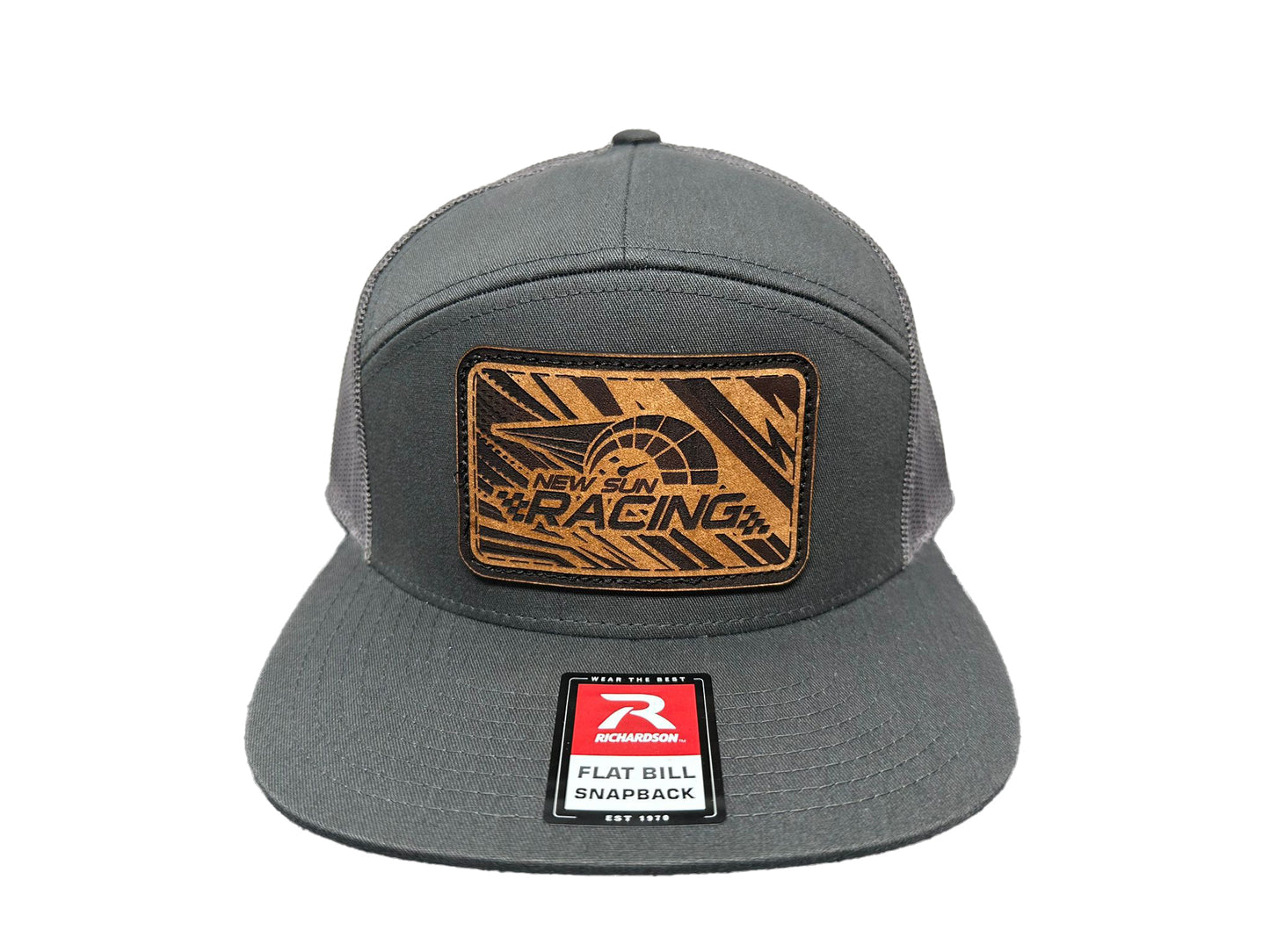 NSR Custom Cap - 7 Panel - Leather Patch -