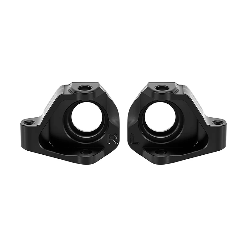 SCX30-04BK INJORA Black Brass Steering Knuckles for 1/30 Axial SCX30