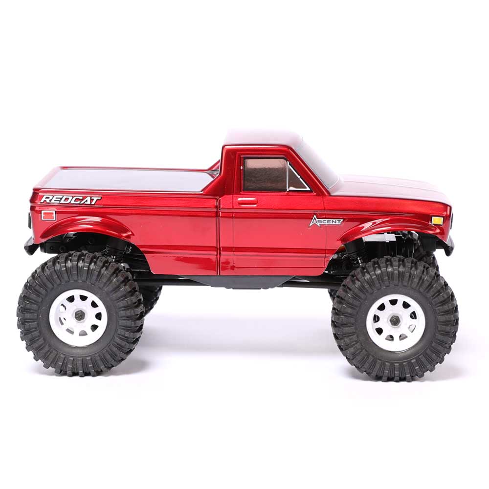 RER31320 Redcat Ascent-18 1/18 Scale Brushed Rock Crawler-Red