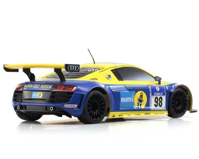 KYO32371BT Kyosho MR-04 RWD Mini-Z Readyset w/Audi R8 LMS Phoenix Racing NBR 2010 #98 Body