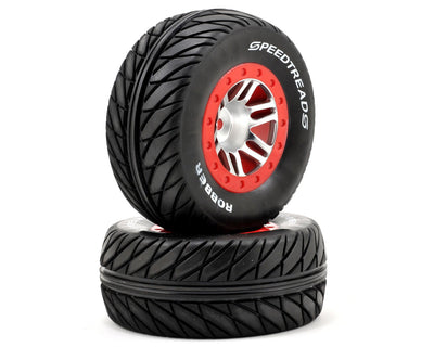 DYN5123 Speedtreads Robber Pre-Mounted Tire Set (2)