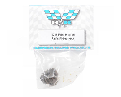 RRP1216 Extra Hard 16T 5mm Pinion 1Mod