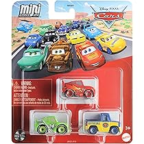 HWGKG01 Cars Mini Racers - Brick/Lightning/Dexter