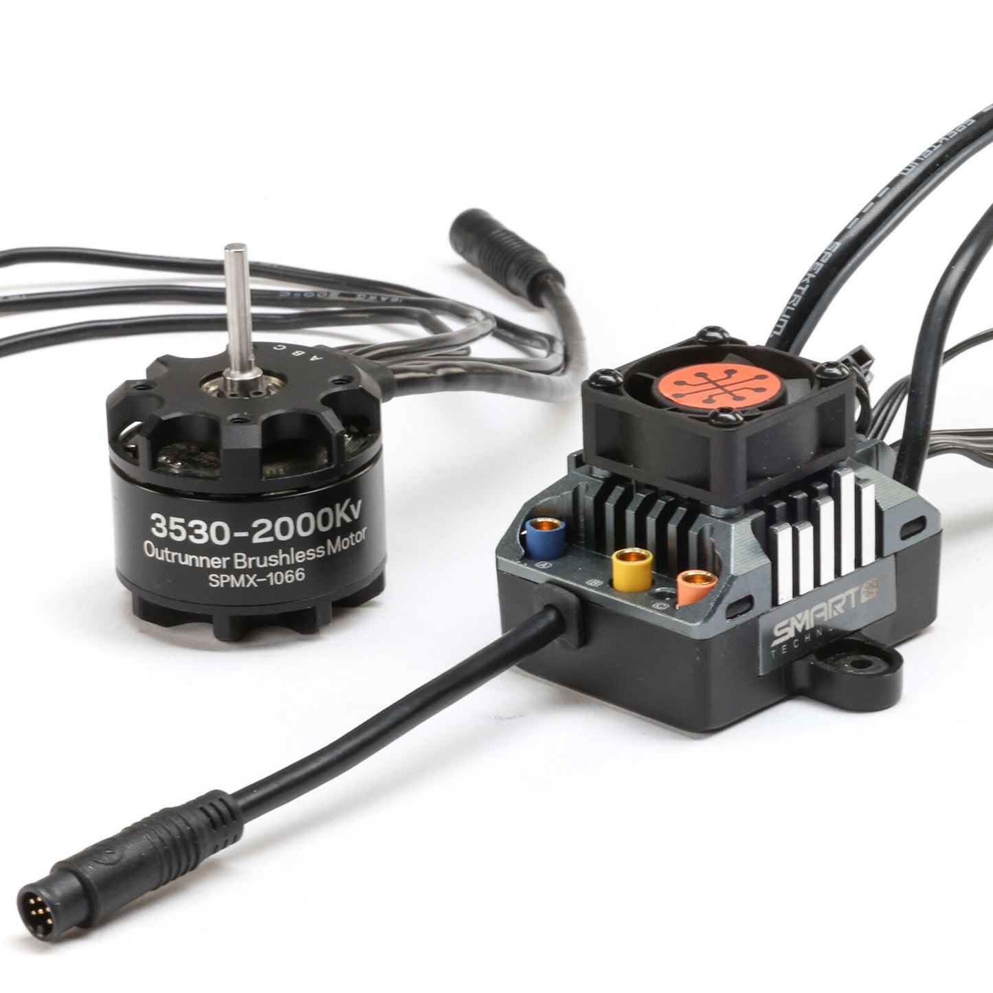 SPMXSEMC22 Spektrum Firma 1/10 Smart Sensored Outrunner Motor / ESC 2-in-1 Combo: 2000Kv