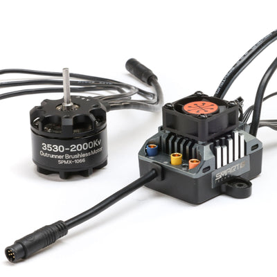SPMXSEMC22 Spektrum Firma 1/10 Smart Sensored Outrunner Motor / ESC 2-in-1 Combo: 2000Kv