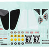 JCO0726 JConcepts JCI Baja Bruck 1/10 Scale Rock Crawler Pre-Trimmed Truck Body (Clear) (12.3" Wheelbase)