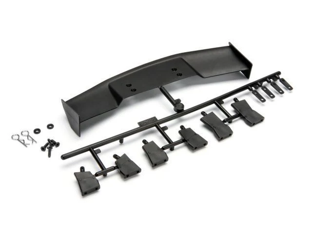 HPI85288 Gt Wing Set Type D/10th Scale/Black
