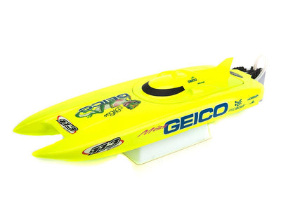 PRB08019 Miss Geico 17-inch RTR Brushed Catamaran Boat w/2.4GHz Radio