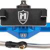 MEUS Racing Isokinetic 3-Section CVD Front and Rear Axles Maximum Steering Angle 52° Wider +5MM for TRX4M Upgrade 1/18 RC Crawler Car (Anodized Blue)