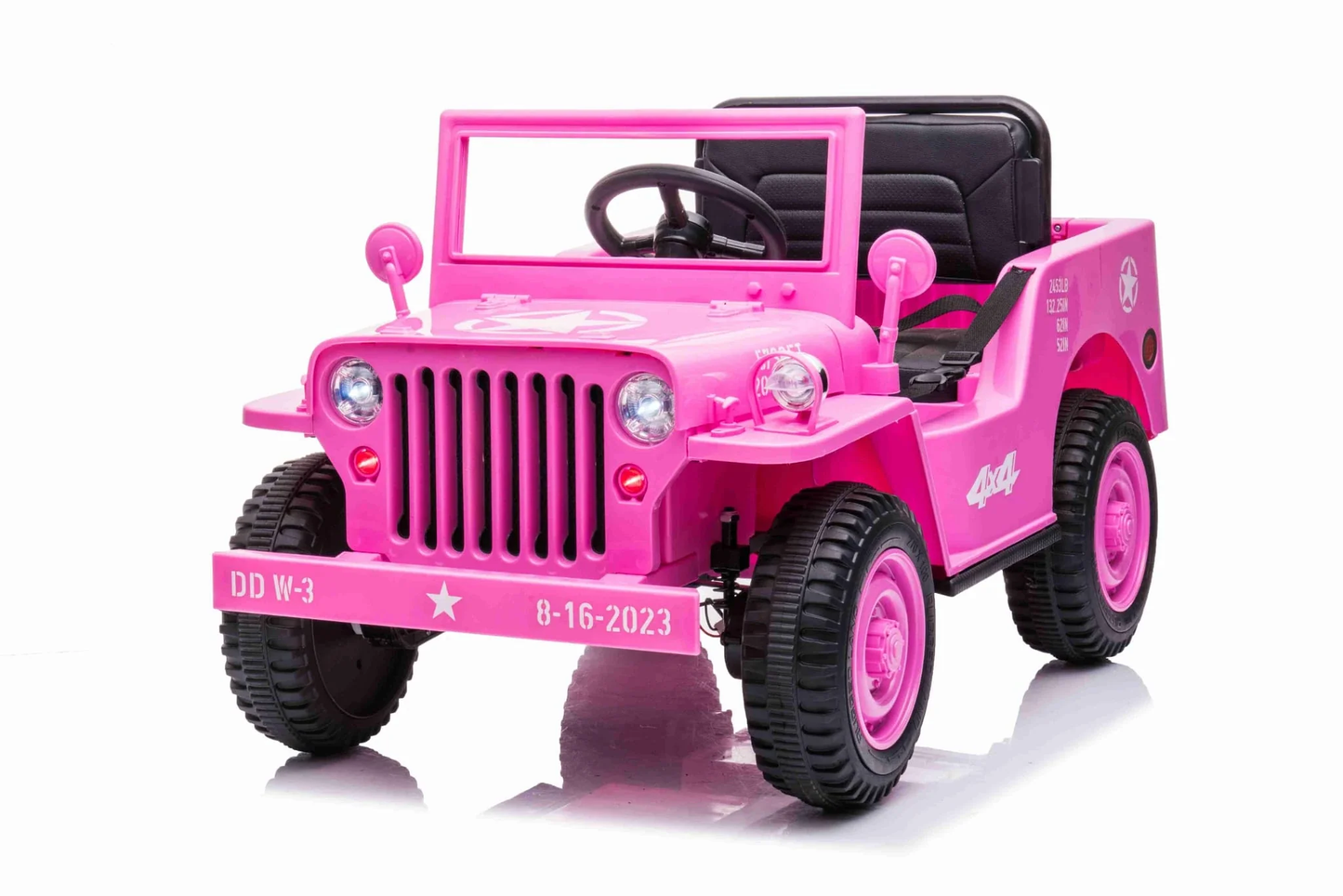 Mini Military 12V Kids Ride-On Truck