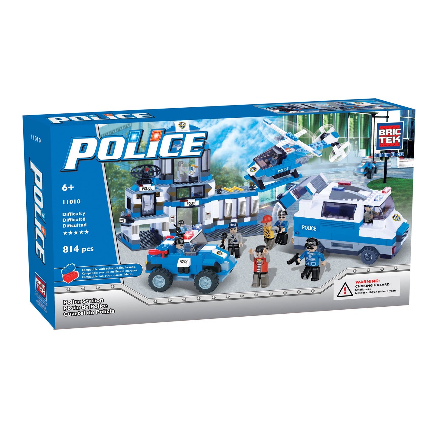 11010 Police Station 814pcLego