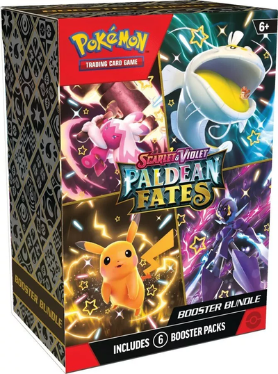 PKU290-85617 Pokemon Scarlet & Violet Paldean Fates Booster Bundle