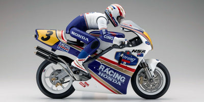KYO34932 1/8 HONDA NSR500 Hang On Racer Electric Motorcycle Kit
