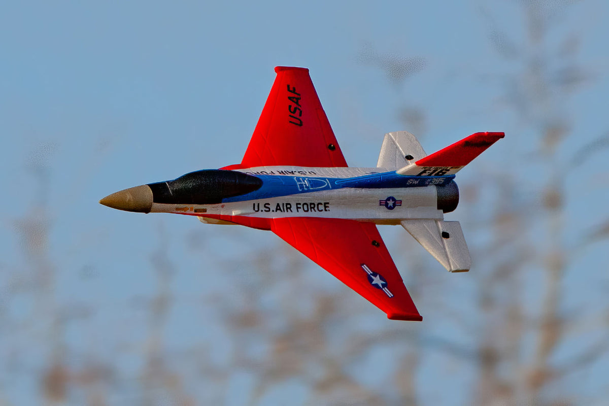 RGRA1700  F-16 Micro RTF Brushless Powered EDF Jet with PASS (Pilot Assist Stability Software) System