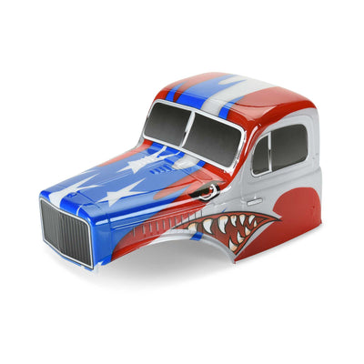 PRO360622 1/10 Limited Edition Pre-Cut/Pre-Painted Comp Wagon Cab-Only Body Stars and Stripes