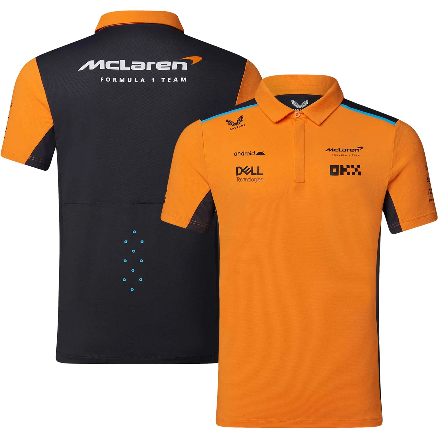 TM2610 McLaren F1 Men's 2023 Team Replica Polo Shirt-