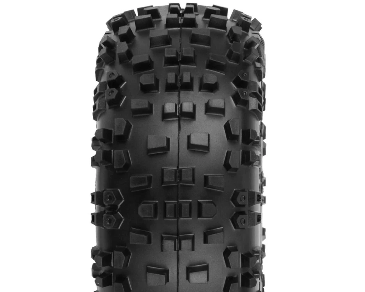 PRO117310 Badlands F/R 2.8" MT Tires Mounted 12mm/14mm Black Raid (2)
