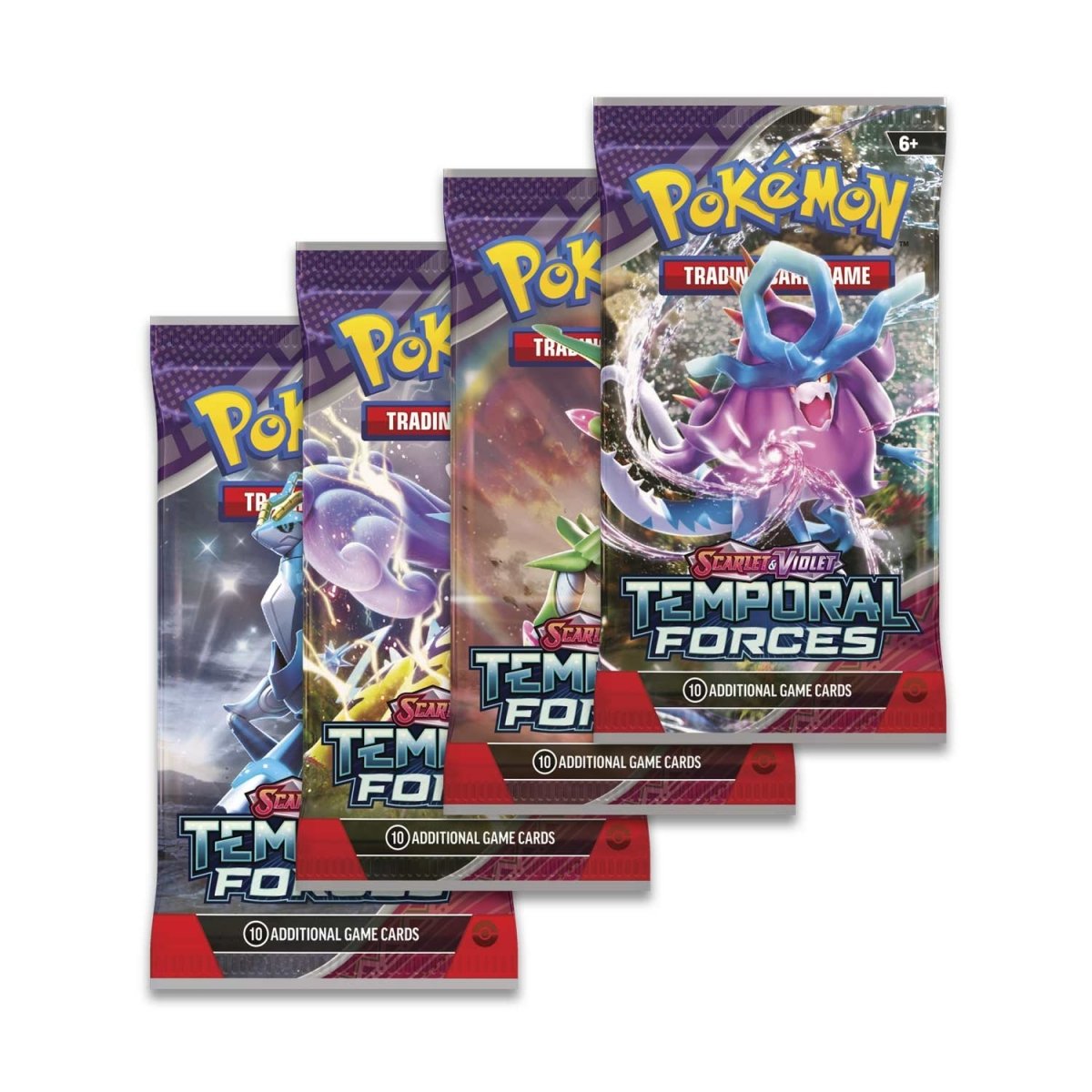 188-85642 Pokemon Scarlet & Violet #5 Temporal Forces SLVD Booster