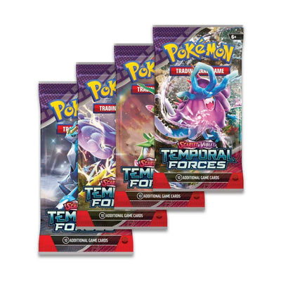 188-85642 Pokemon Scarlet & Violet #5 Temporal Forces SLVD Booster