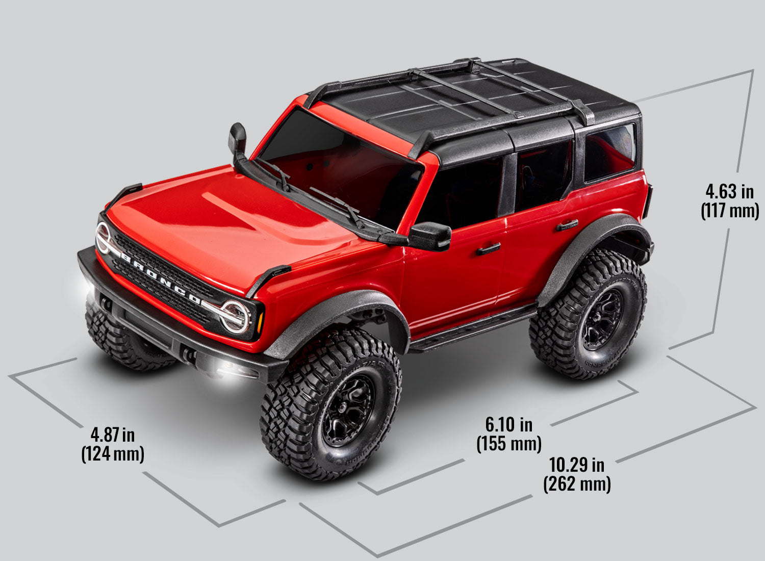 97074-1 TRX4M Ford Bronco 1/18 Scale And Trail Crawler – New Sun
