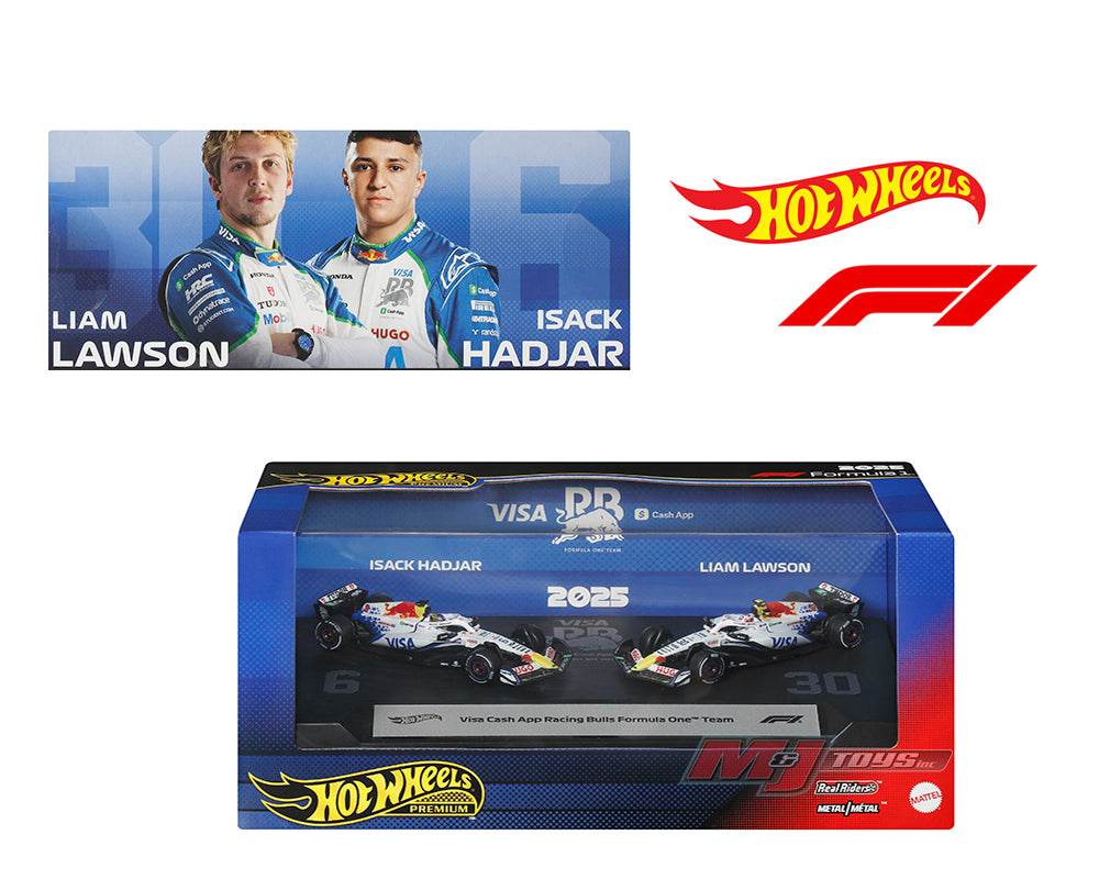 HWJMM94-4B10 HotWheels Visa Cash App Racing Bulls F1 Team