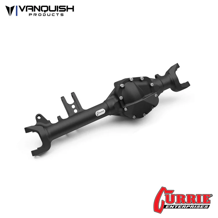 VPS08370 Currie VS4-10 D44 Front Axle Black Anodized