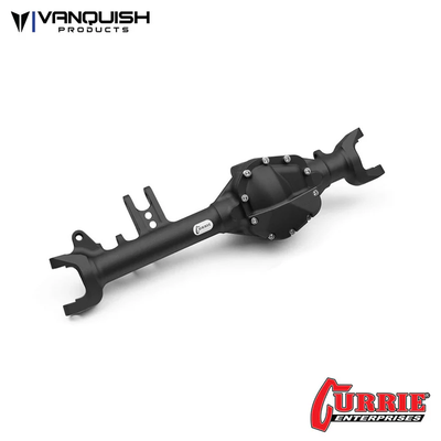 VPS08370 Currie VS4-10 D44 Front Axle Black Anodized