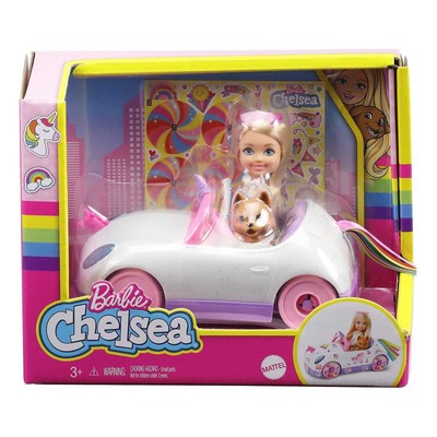 GXT41 Barbie Chelsea Doll and Car