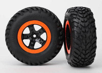 5863R SCT Tire Orange/Black
