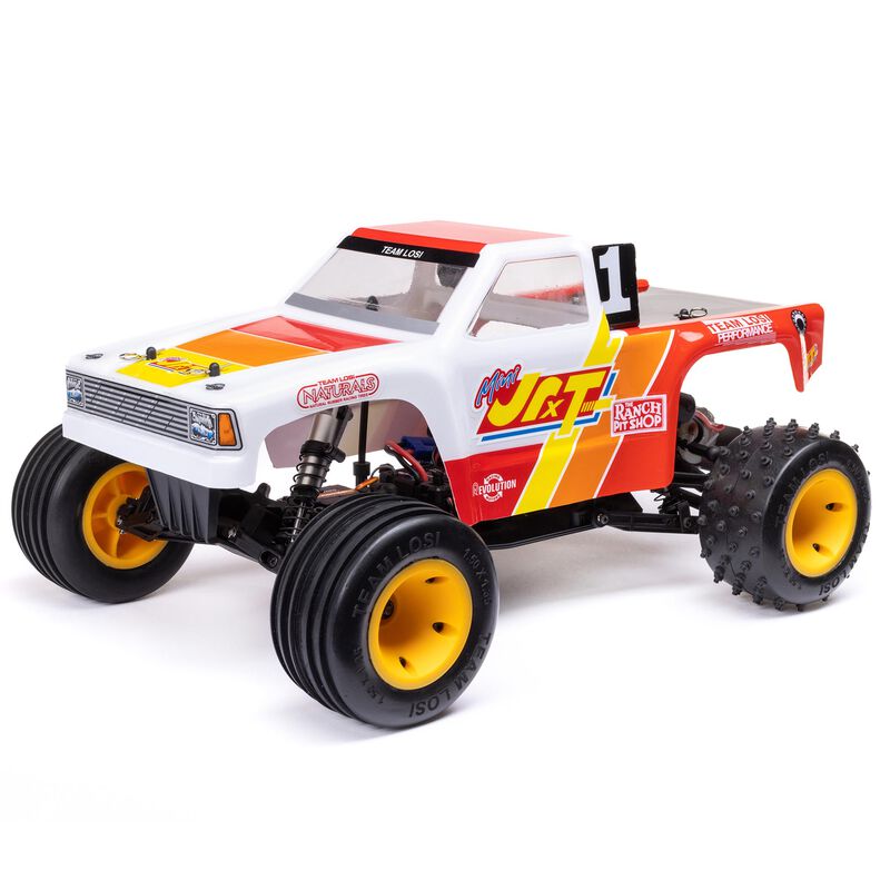LOS01021 1/16 Scale Mini JRXT Brushed 2WD Limited Edition Racing Monster Truck No. 4099