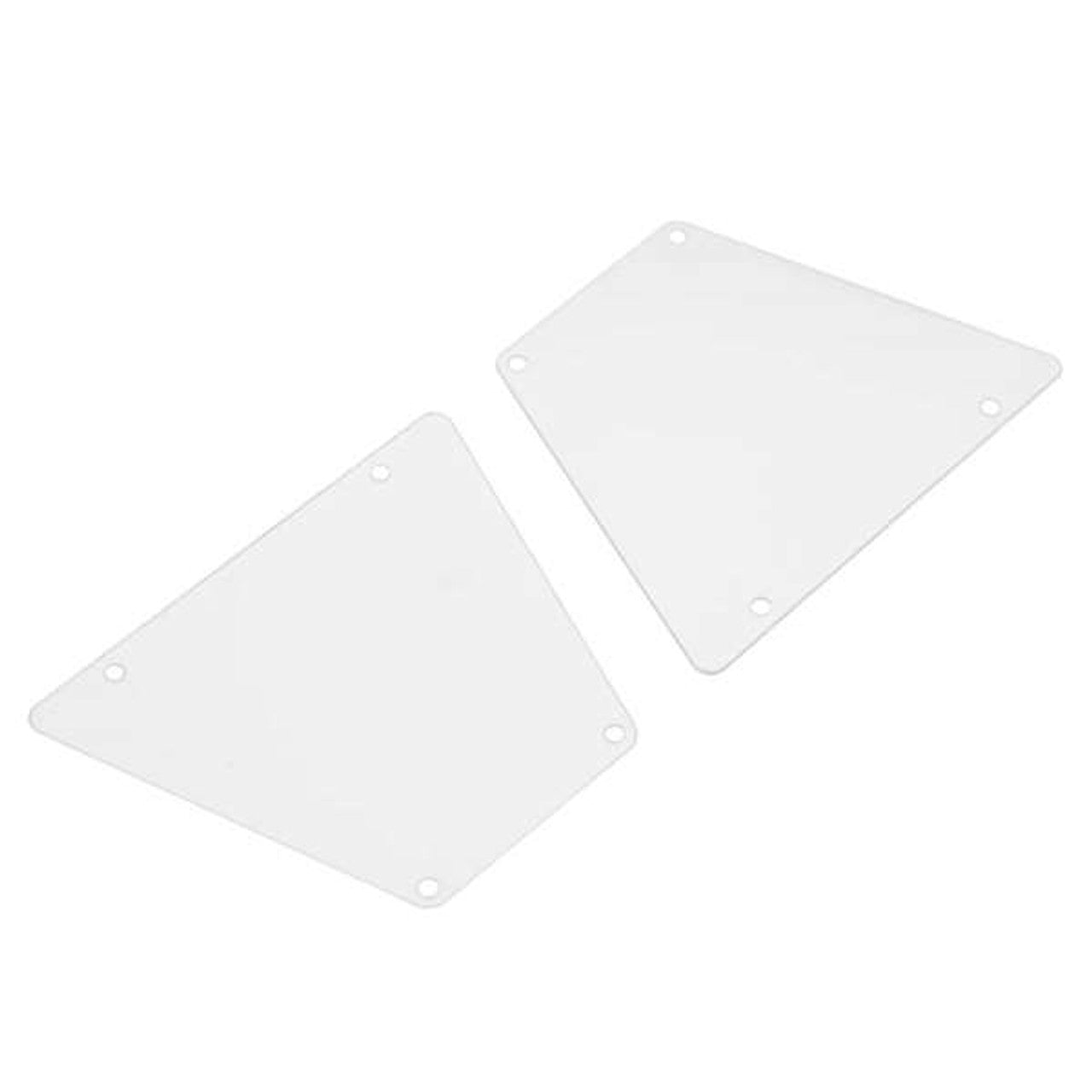 AX31368 Monster Truck Chassis Side Plates- 040" (Clear)