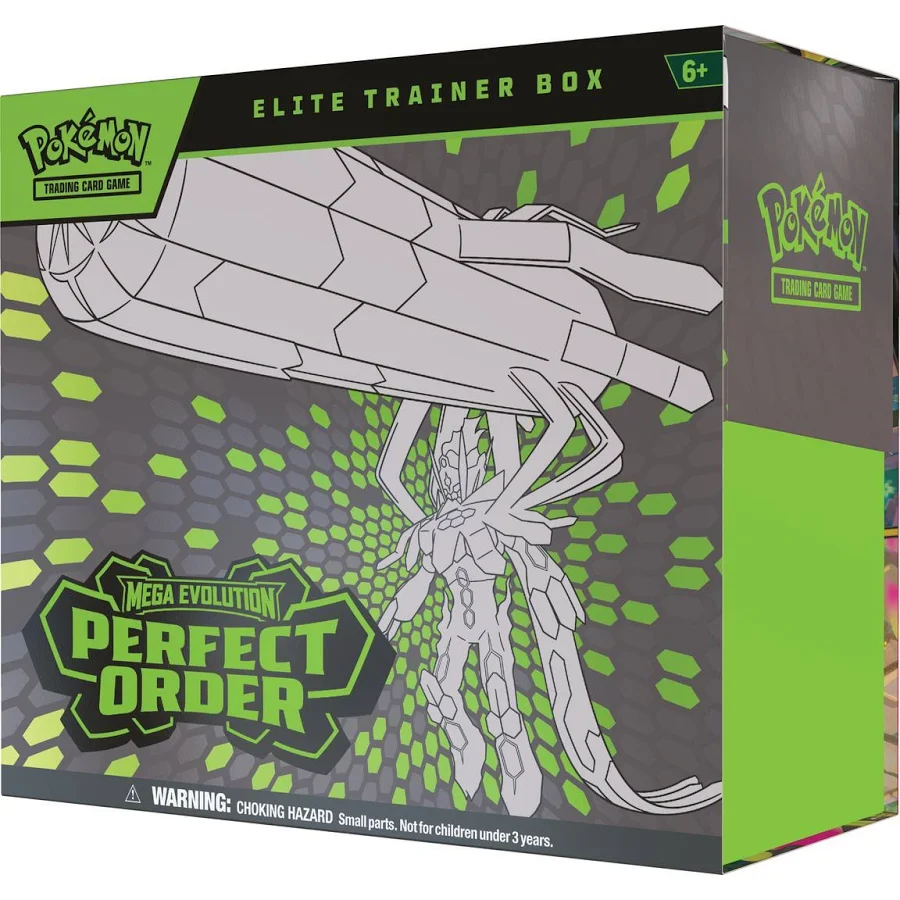 PKU10-10372-111 Pokemon Mega Evolution Perfect Order Elite Trainer Box