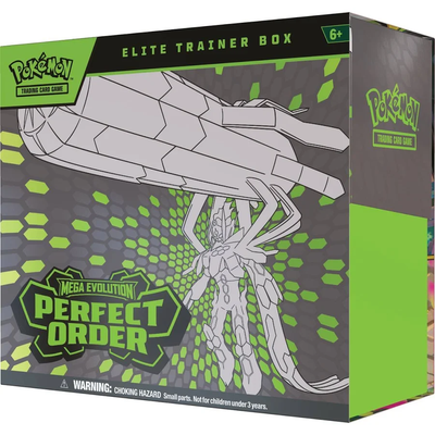 PKU10-10372-111 Pokemon Mega Evolution Perfect Order Elite Trainer Box